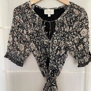 Cleobella Navy Floral Dress S